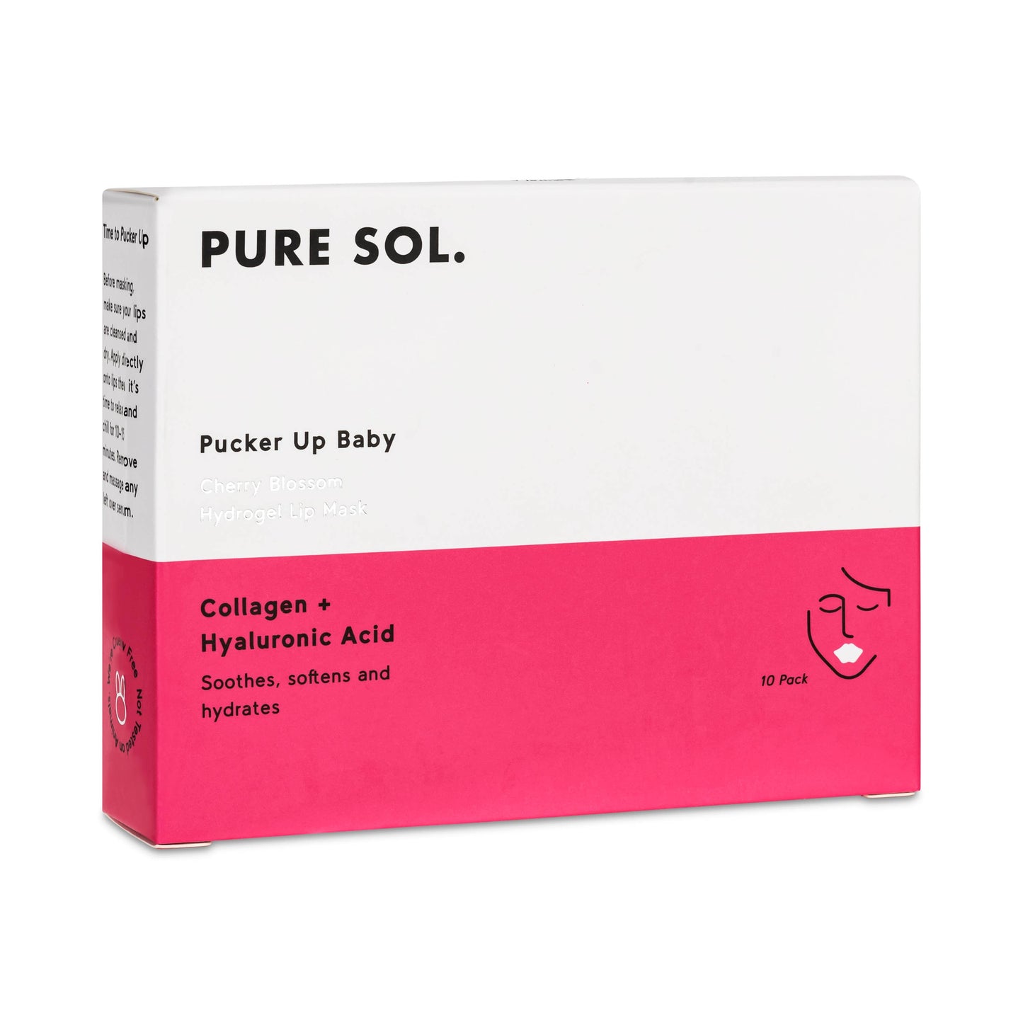 Cherry Blossom Hydrogel Lip Mask with Collagen
