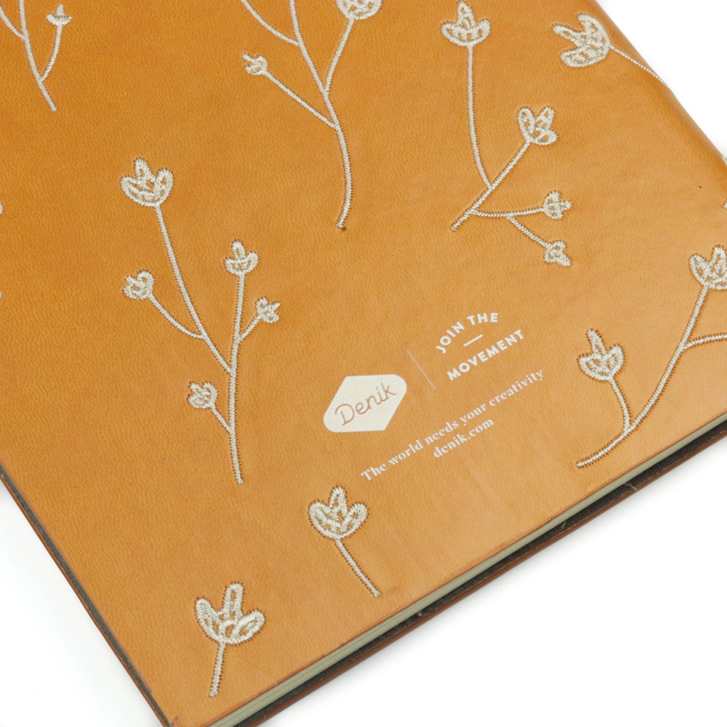 Denik - Samantha Embroidered Layflat Journal Notebook