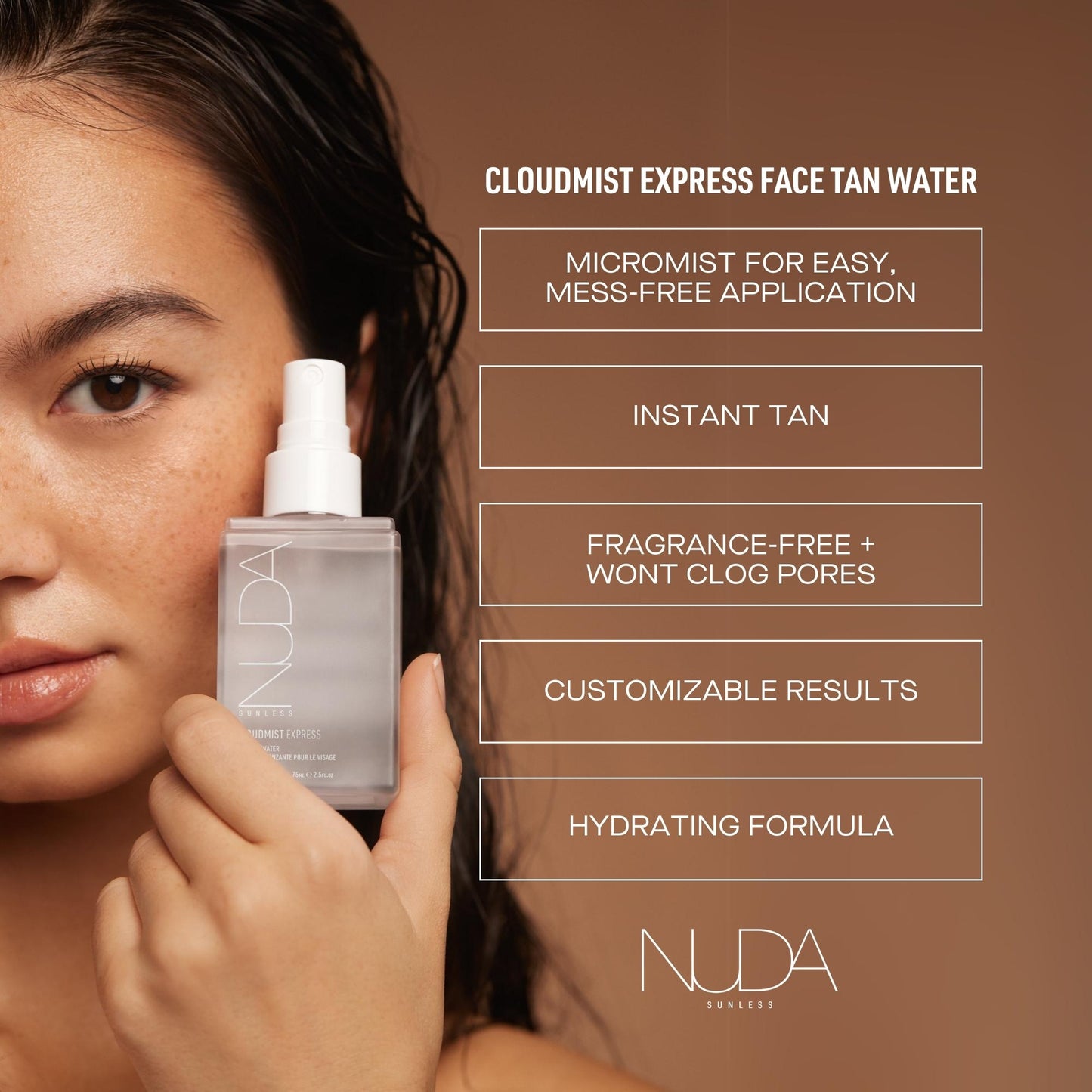 Cloudmist Express Face Tan Water