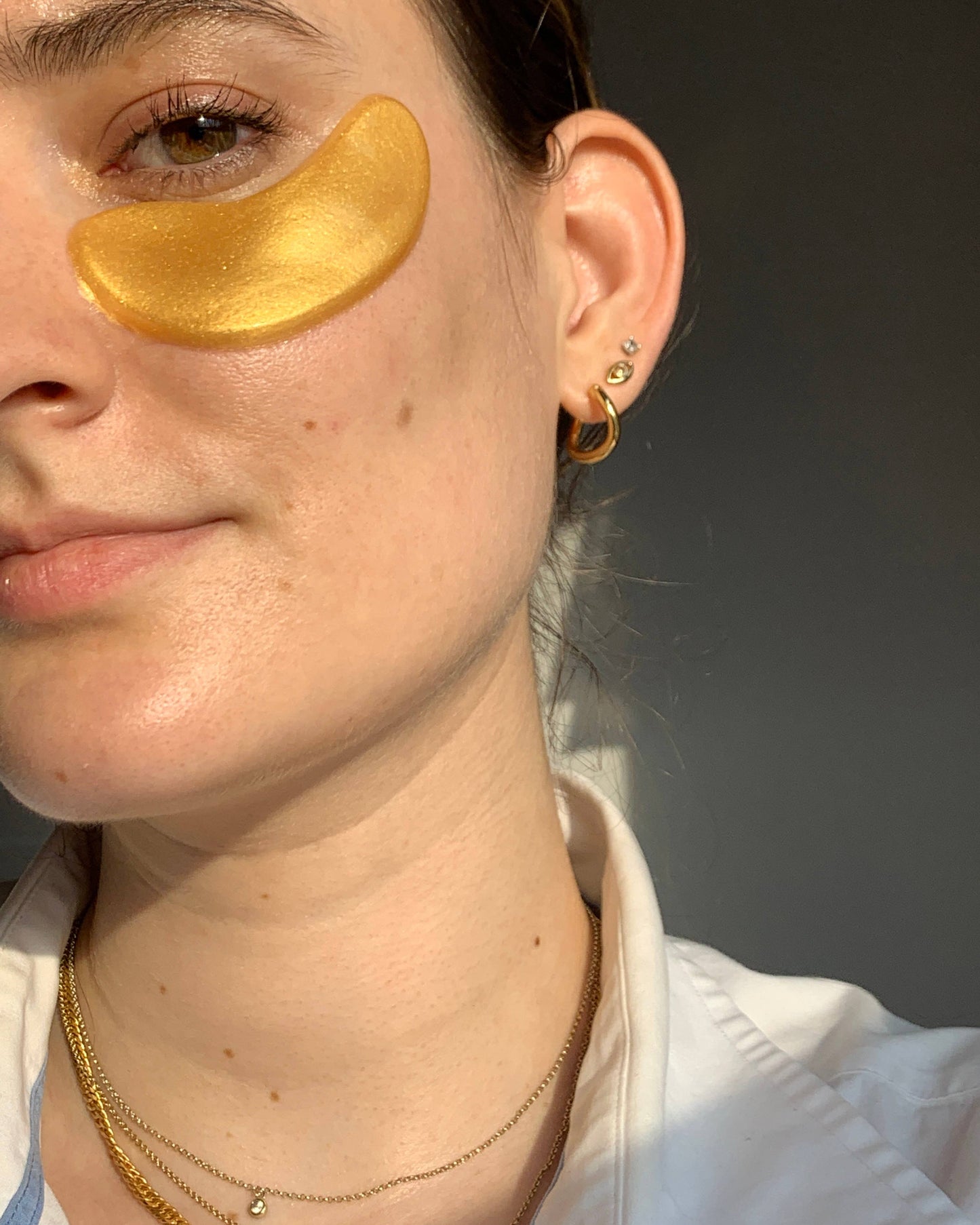Perk Up Gold Eye Mask