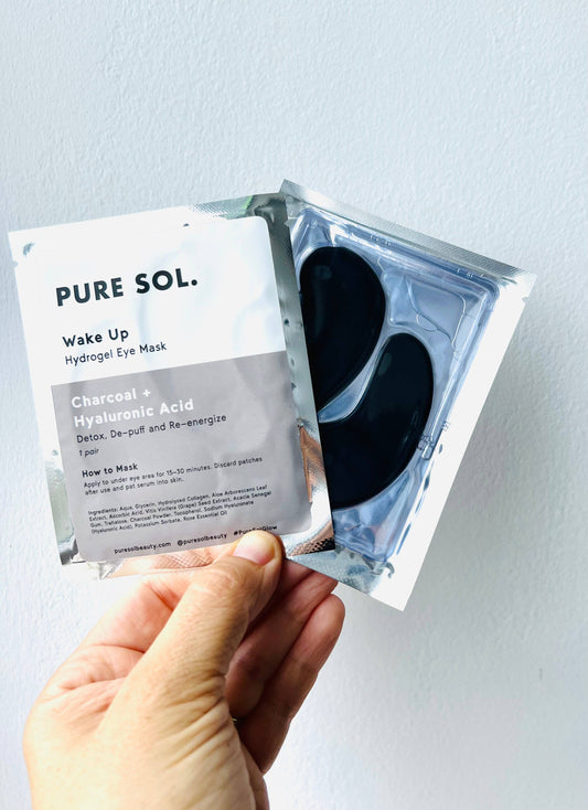 Wake Up Charcoal Eye Mask
