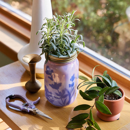 Herb Garden Jar